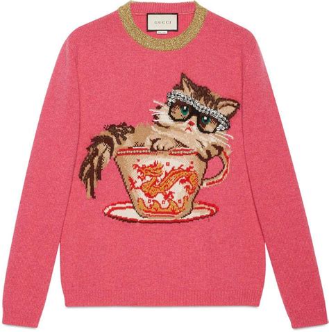 gucci ignasi monreal sweater|Gucci Ignasi Monreal Graphic Print Sweater .